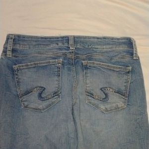 Silver Suki Capris 29x22.5